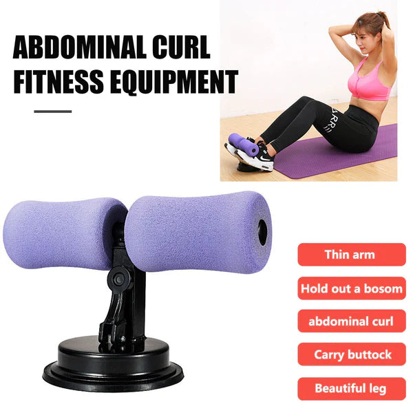 Self-Suction Sit-Up Bar – Home Gym Core & Ab Workout Equipment