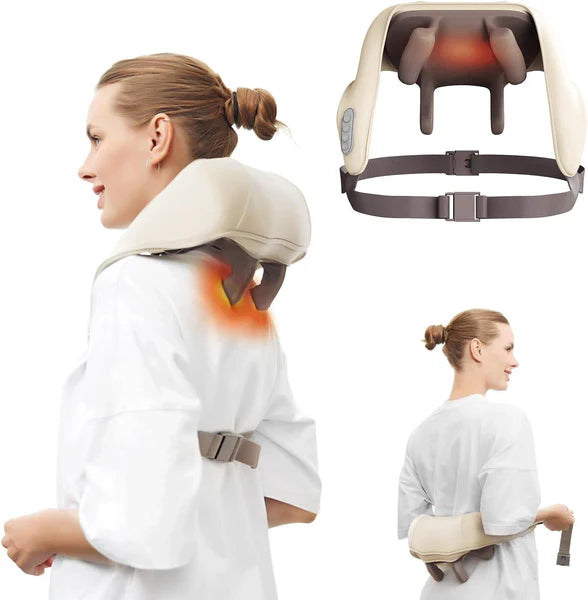 Neck Massager for Pain Relief – Deep Tissue Shiatsu Electric Massager