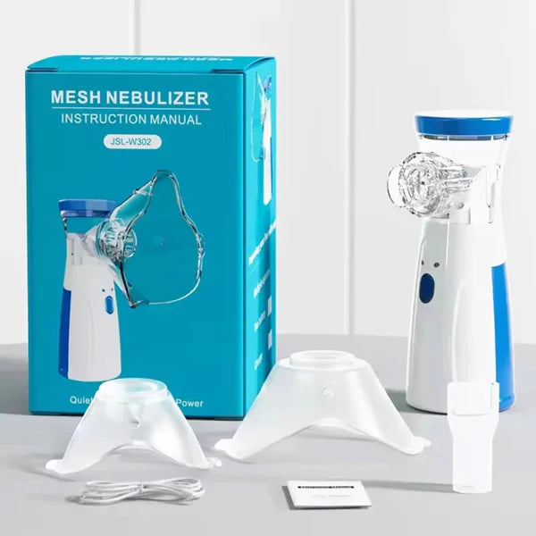 Portable Silent Nebulizer for Kids & Adults β USB & Battery Operated