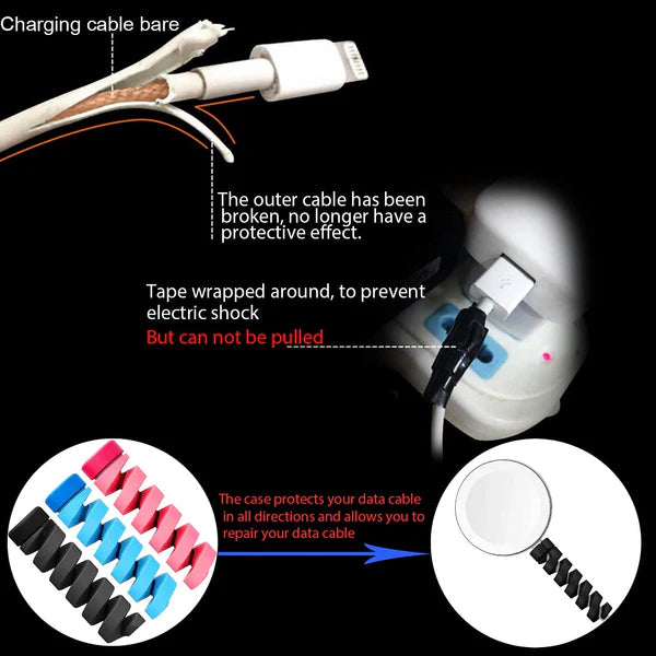 Charger Cable Protector- 4pcs