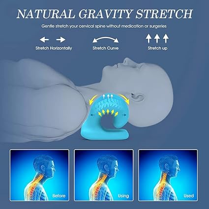 Orthopedic Cervical Pillow for Neck & Shoulder Pain Relief | Memory Foam Support for Back & Side Sleepers