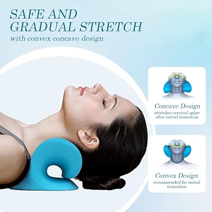 Orthopedic Cervical Pillow for Neck & Shoulder Pain Relief | Memory Foam Support for Back & Side Sleepers