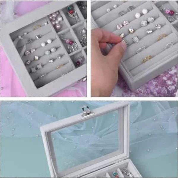 Jewellery Organiser – Elegant, Compact & Multi-Layered Storage Box
