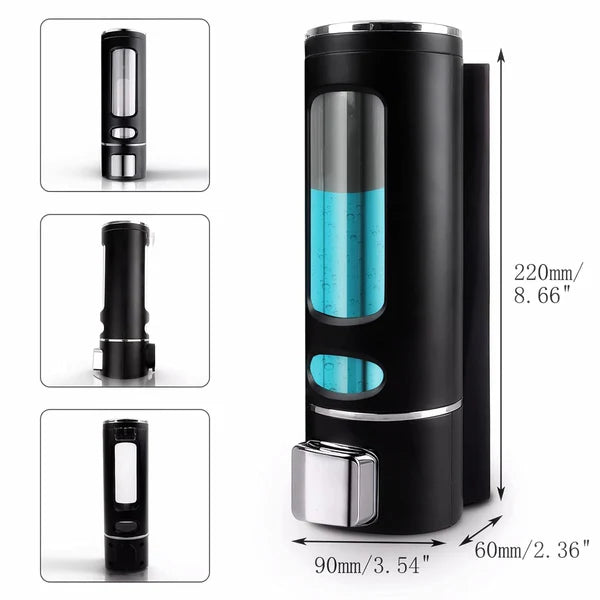 Wall Mounted Soap Dispenser for Bathroom & Kitchen | Leak-Proof, Durable, Stylish