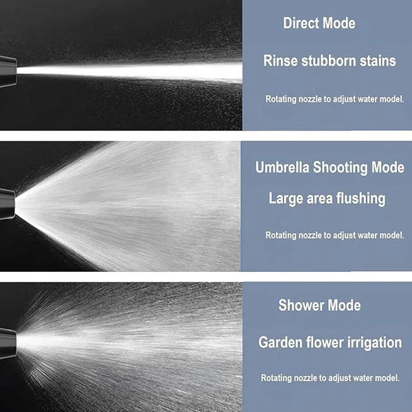 High Pressure Water Gun Nozzle – Adjustable Jet Spray for Car & Garden