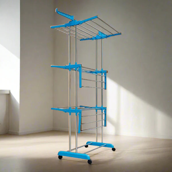 UMA Modular 3 Tier Cloth Drying Stand Rack - Adjustable Cloth Drying Rack for Indoor,Outdoor