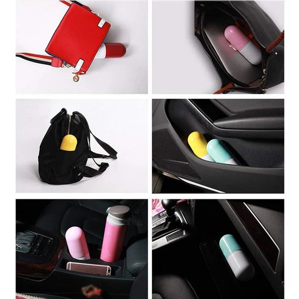 Nylon Fancy Capsule Shape Portable Umbrella