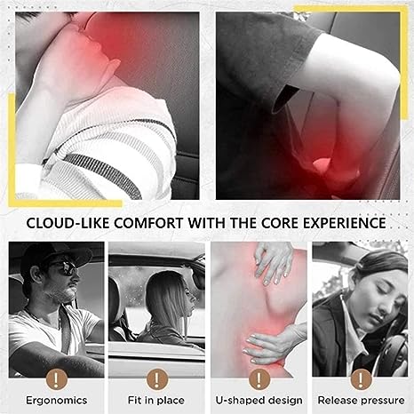 Car Headrest Pillow – Neck Support for Driver & Front Passenger