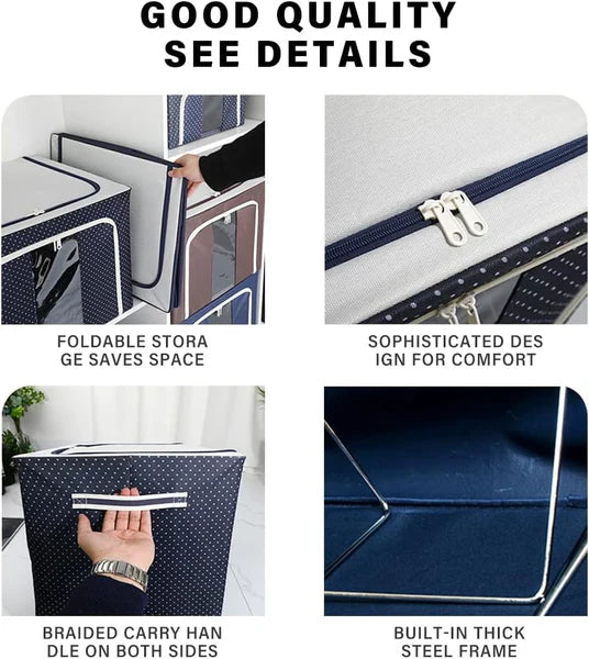 Closet Organizers & Storage Bins – Foldable, Durable & Space-Saving