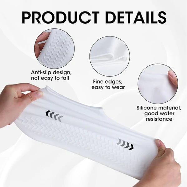 Waterproof Silicone Shoe Cover (M Size)