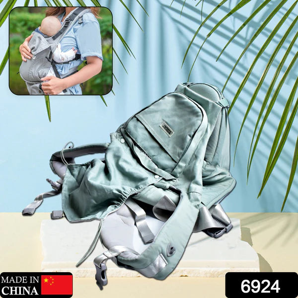 4-in-1 Adjustable Baby Carrier Bag with Sling & Head Support β Ergonomic Design