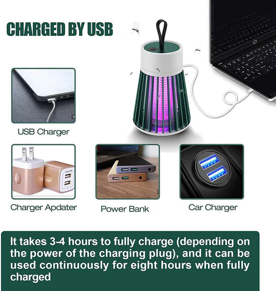 Electric Shock USB Mosquito Killer Lamp
