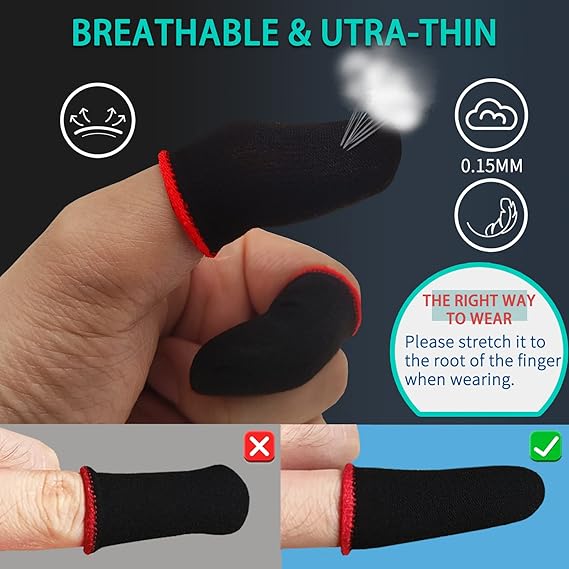Thumb & Finger Sleeves for Mobile Games