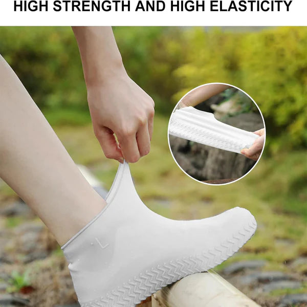 Waterproof Silicone Shoe Cover (M Size)