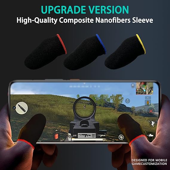 Thumb & Finger Sleeves for Mobile Games