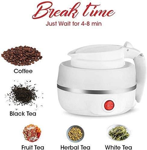 Foldable Electric Silicone Kettle for Travel & Camping – Dual Voltage, Fast Boil