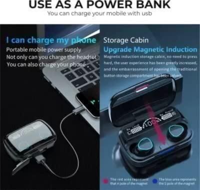 M10 TWS Wireless Bluetooth 5.1 Earbuds | Touch Control | LED Display