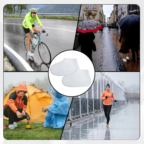Waterproof Silicone Shoe Cover (M Size)