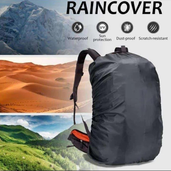 Nylon Waterproof & Dust Proof Rain Bag Cover with Carry Pouch