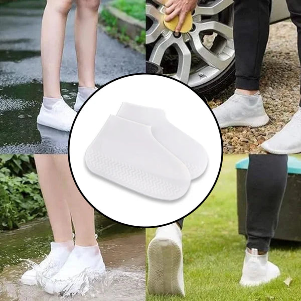 Waterproof Silicone Shoe Cover (M Size)