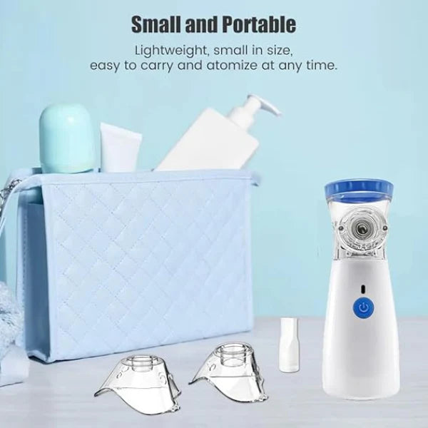 Portable Silent Nebulizer for Kids & Adults β USB & Battery Operated