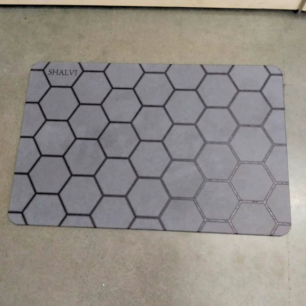Diatomaceous Earth Stone Bath Mat β Ultra Absorbent, Fast Drying, Non-Slip Pink Marble Bathroom Mat | Luxury & Eco-Friendly