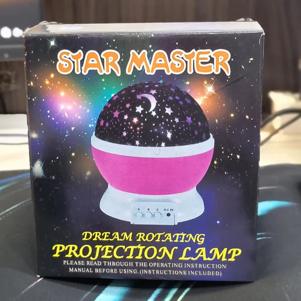 Romantic Sky Star Master Night Light Projector Lamp with USB LED Rotation (Multi)