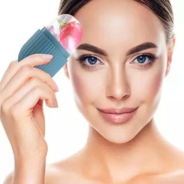 Ice Roller for Face Massager Reusable Face Roller Box