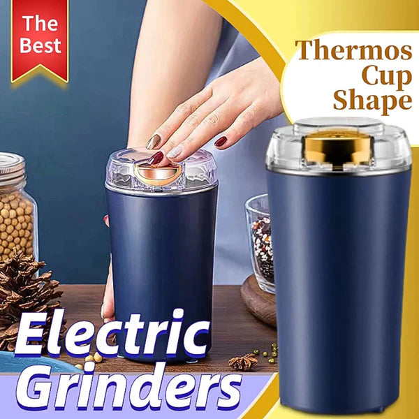 Electric Coffee & Spice Grinder – Stainless Steel Herb & Bean Blender (200W)