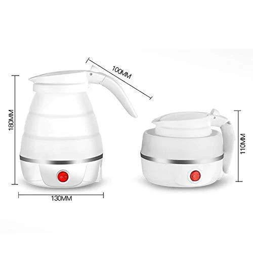 Foldable Electric Silicone Kettle for Travel & Camping – Dual Voltage, Fast Boil