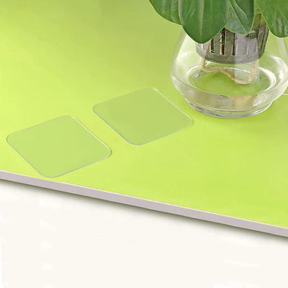 Nano Double-Sided Tape(0.8mm, 5pc) – Strong Waterproof Transparent Adhesive | Traceless, Removable & Reusable Wall Mounting Gel Tape.