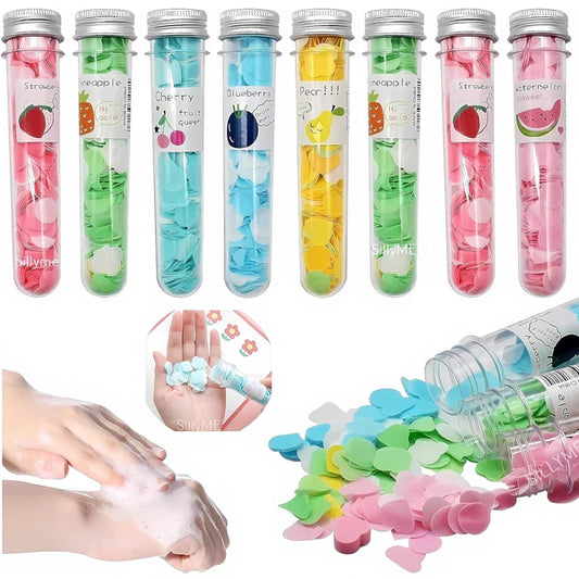Portable Paper Soap Strips – Travel-Friendly Instant Foaming Hand Wash