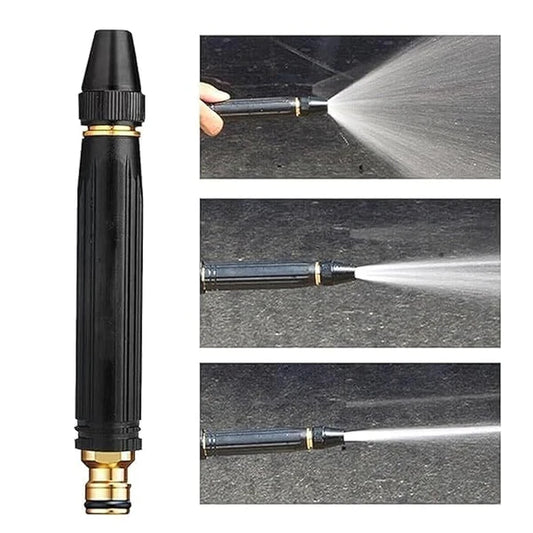 High Pressure Water Gun Nozzle – Adjustable Jet Spray for Car & Garden