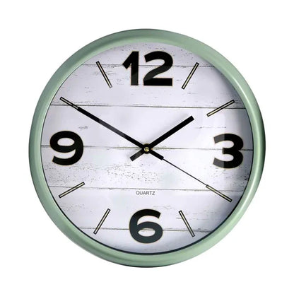 Modern Round Wall Clock – Silent Non-Ticking Quartz Movement | Stylish White Dial with Bold Numbers | Durable & Elegant Home, Office & Bedroom Décor
