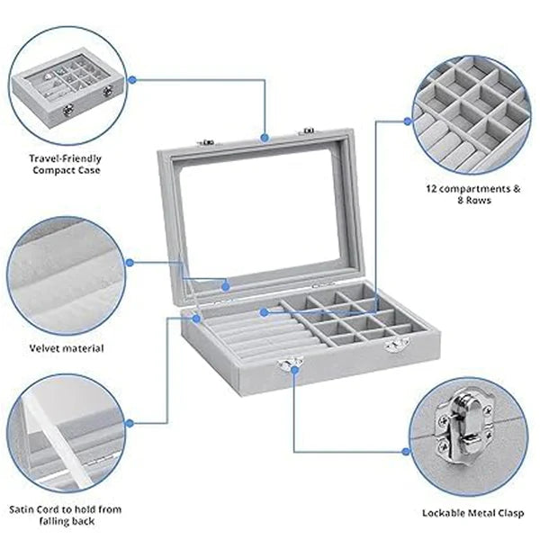 Jewellery Organiser – Elegant, Compact & Multi-Layered Storage Box