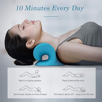 Orthopedic Cervical Pillow for Neck & Shoulder Pain Relief | Memory Foam Support for Back & Side Sleepers