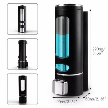 Wall Mounted Soap Dispenser for Bathroom & Kitchen | Leak-Proof, Durable, Stylish