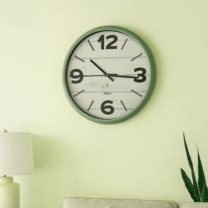 Modern Round Wall Clock – Silent Non-Ticking Quartz Movement | Stylish White Dial with Bold Numbers | Durable & Elegant Home, Office & Bedroom Décor