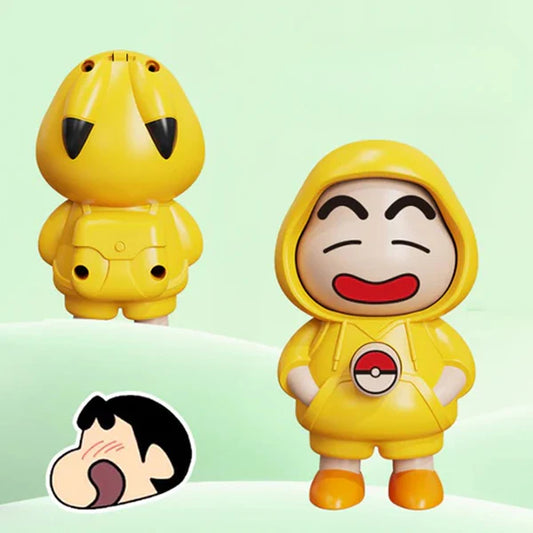 Rotating Face Keychain - 1 Pc