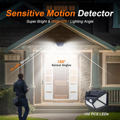 Solar Motion Sensing LED Light