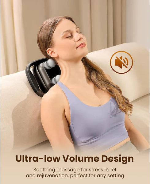 TheraPanel 4-Head Massage Gun – Deep Tissue Pain Relief for Muscles