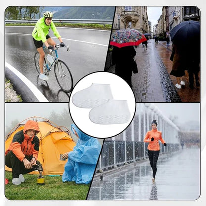 Waterproof Silicone Shoe Cover (M Size)