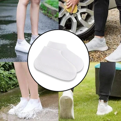 Waterproof Silicone Shoe Cover (M Size)