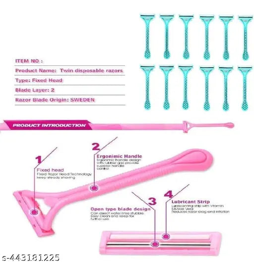 Soft Care Razor for Men and Women with Moisturizing Strip- 1pcs